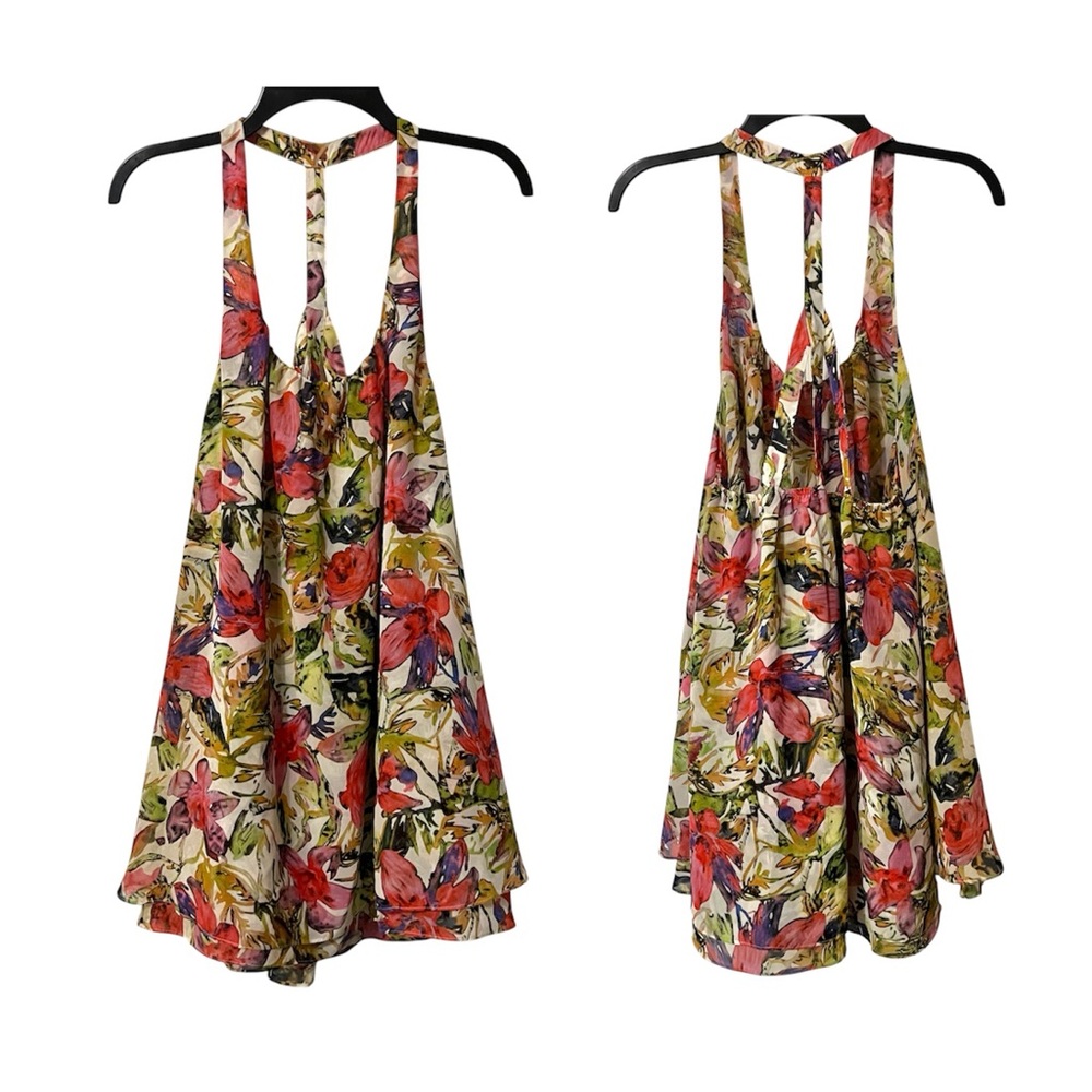 Show Me Your MuMu Floral Print Top Size Medium Rare Original Pattern